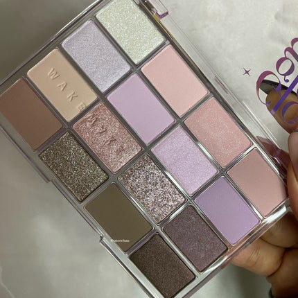 ソフトブラーリングアイパレット/wakemake/アイシャドウパレットを使ったクチコミ(2枚目)