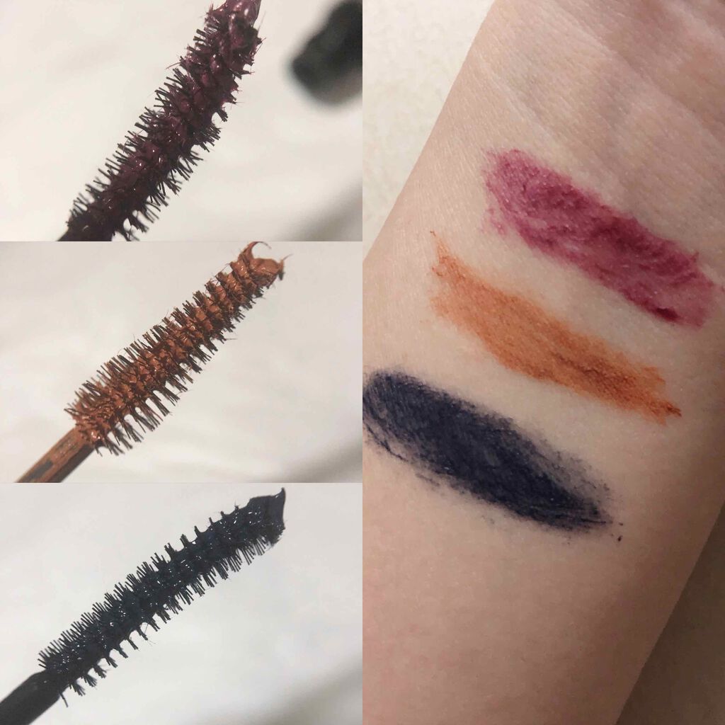 ダイヤモンドシリーズ カラーマスカラ/ZEESEA/マスカラを使ったクチコミ（3枚目）