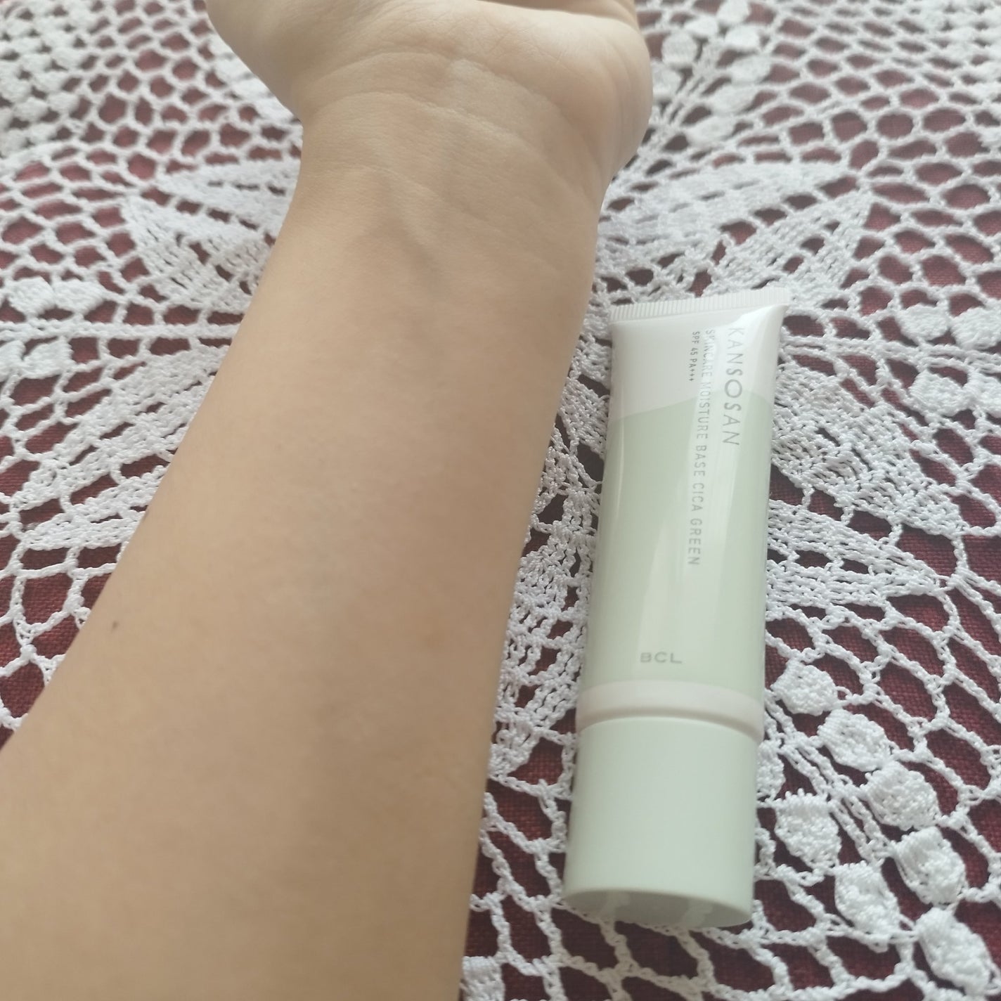 乾燥さん 保湿力スキンケア下地 シカグリーン/乾燥さん/化粧下地を使ったクチコミ(10枚目)