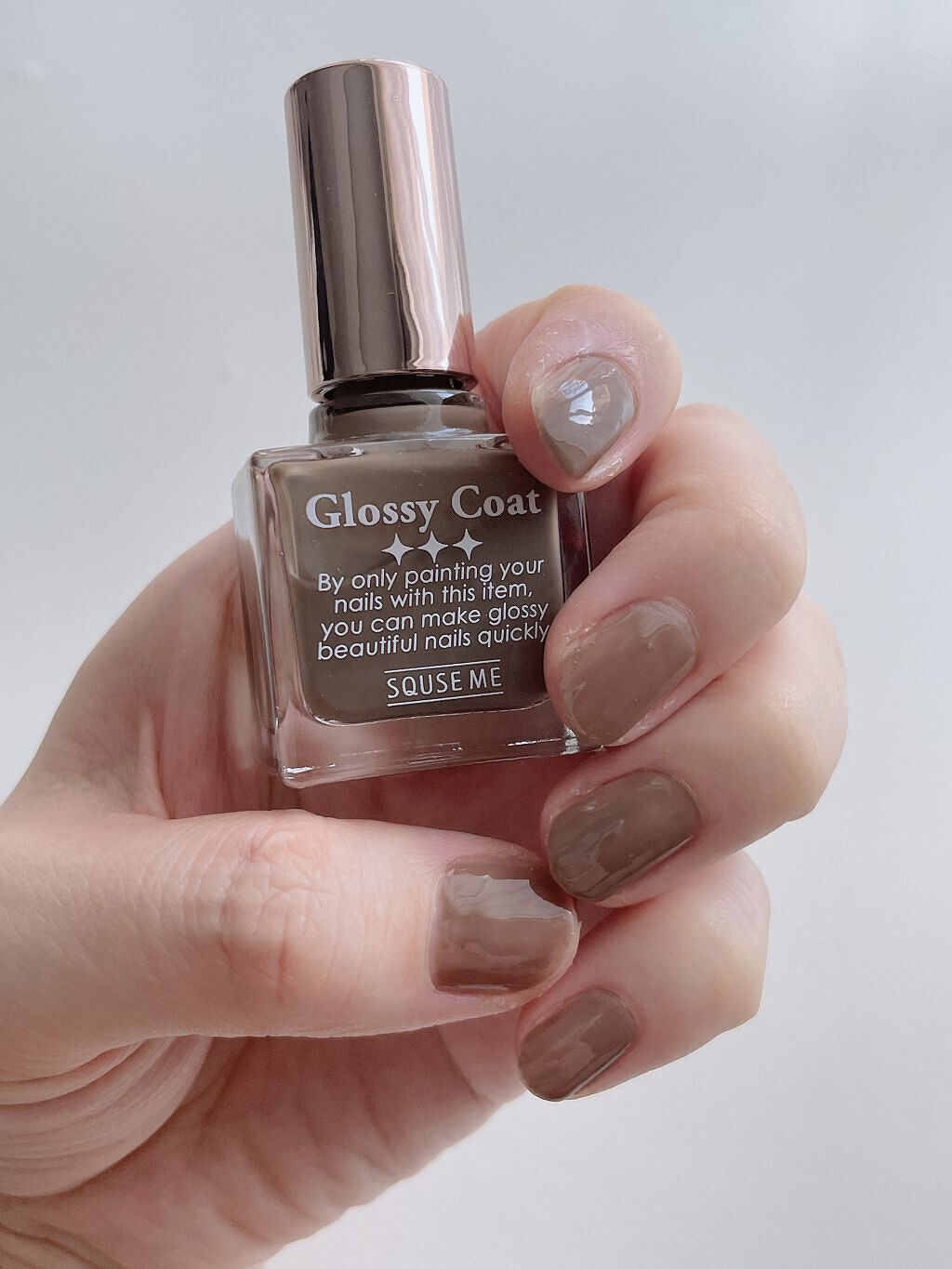 グロッシーコート/スキューズミー/オールインワンネイルを使ったクチコミ（1枚目）