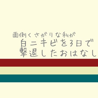 初めてちゃんとしたやつ投稿します🥺


(白ニキビとの出会い編)
飛ばしても大丈夫です🙄

ズボラで面倒くさがりで三日坊主の私ですが、スキンケアだけは欠かさないようにしてました。肌は一生モンだからね🤤
