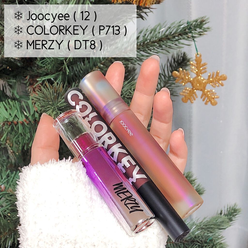 オーロラ デュイ ティント/MERZY/リップティントを使ったクチコミ（2枚目）