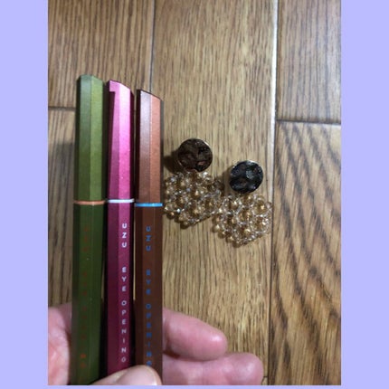 EYE OPENING LINER/UZU BY FLOWFUSHI/リキッドアイライナーを使ったクチコミ(1枚目)