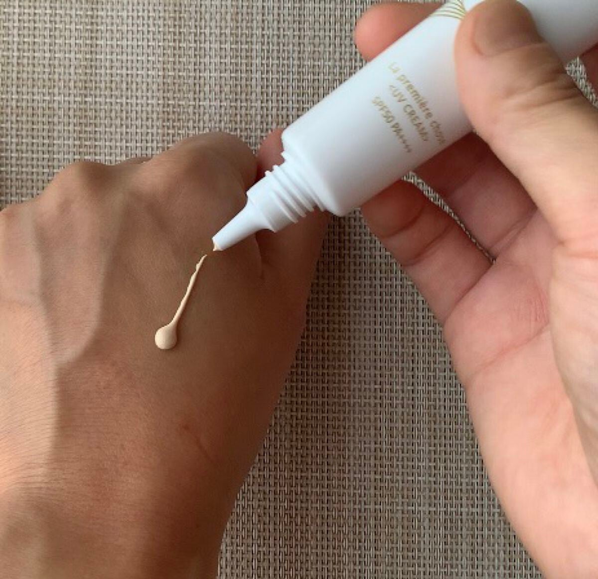 UVクリーム La premiere chose/MARIÉLAN/日焼け止めクリームを使ったクチコミ(1枚目)