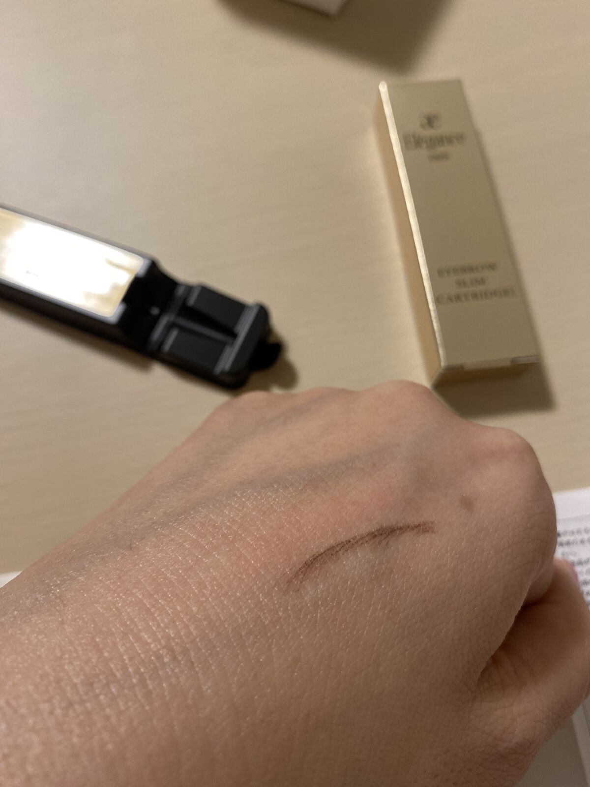 アイブロウ スリム WN51/Elégance/アイブロウペンシルを使ったクチコミ（2枚目）