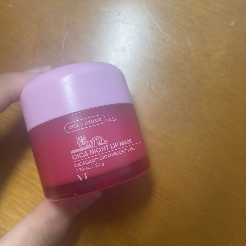 CICA ナイトリップマスク/VT/リップマスクを使ったクチコミ（1枚目）