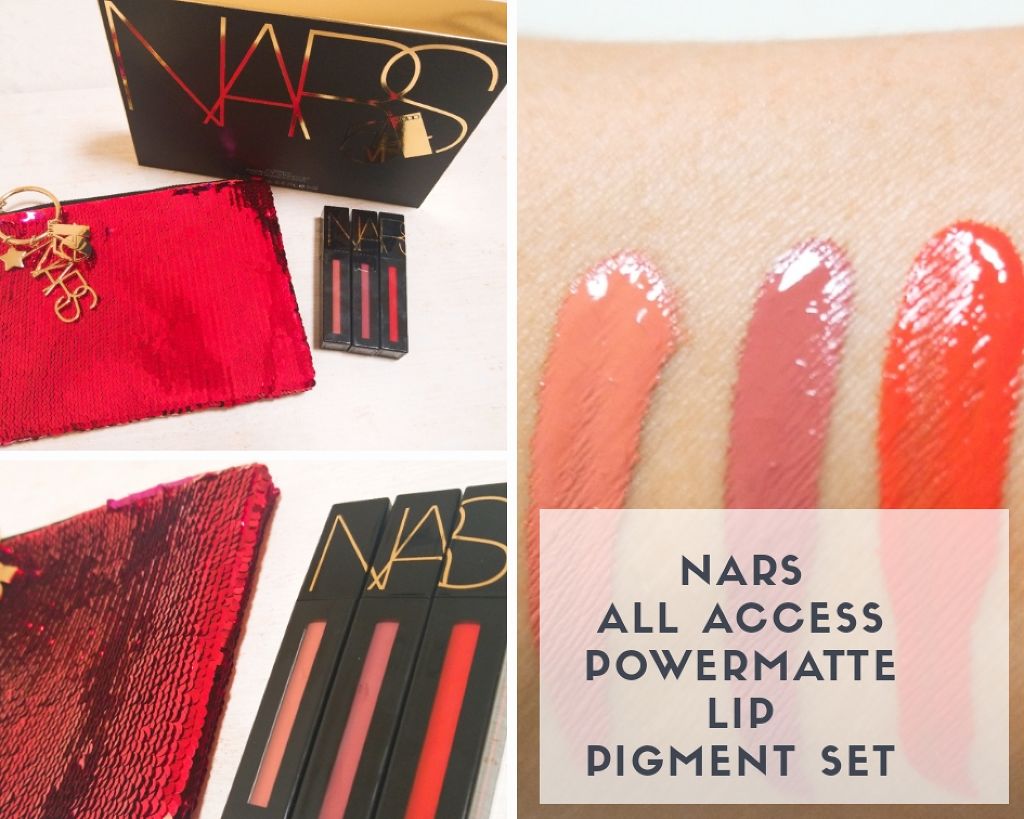 オールアクセス パワーマットリップピグメントセット/NARS/メイクアップキットを使ったクチコミ（1枚目）