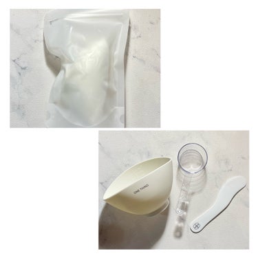 モデリングパック ヒアルロン酸 /ONE THING/洗い流すパック・マスクを使ったクチコミ（3枚目）