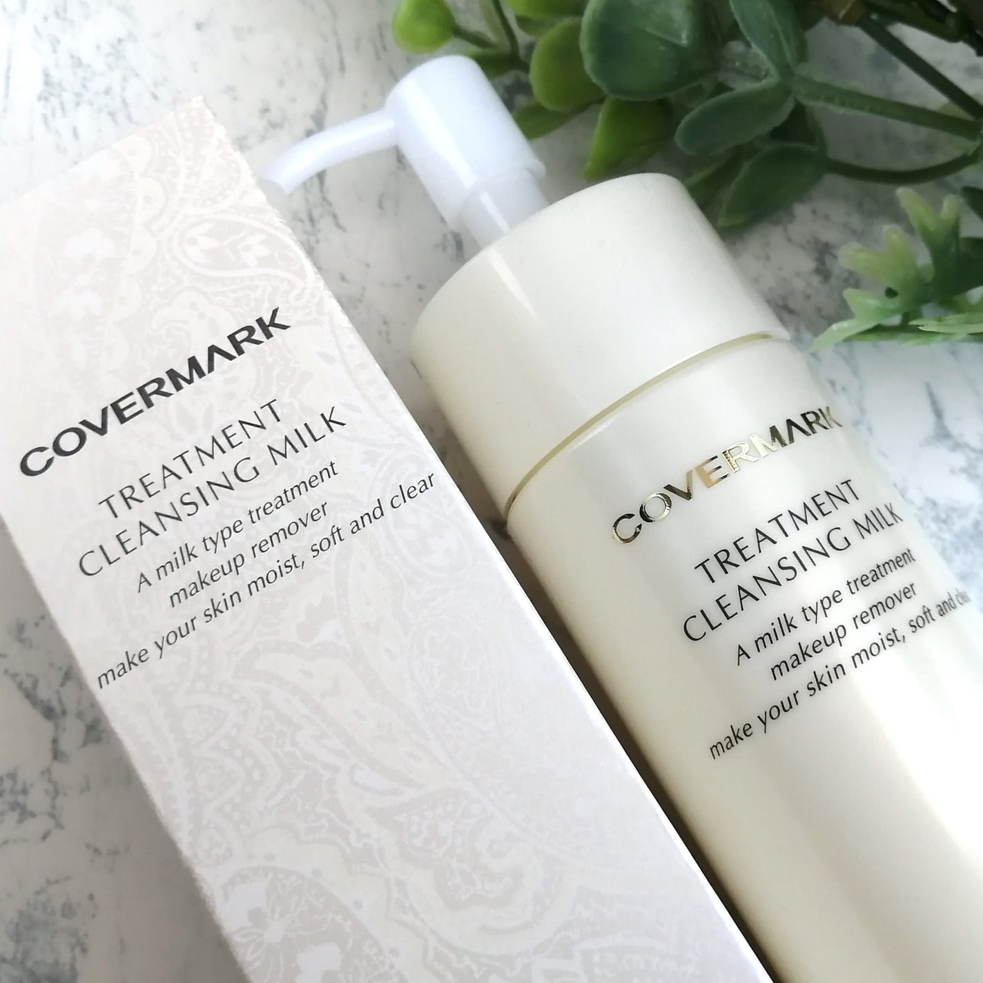 トリートメント クレンジング ミルク/COVERMARK/ミルククレンジングを使ったクチコミ(3枚目)