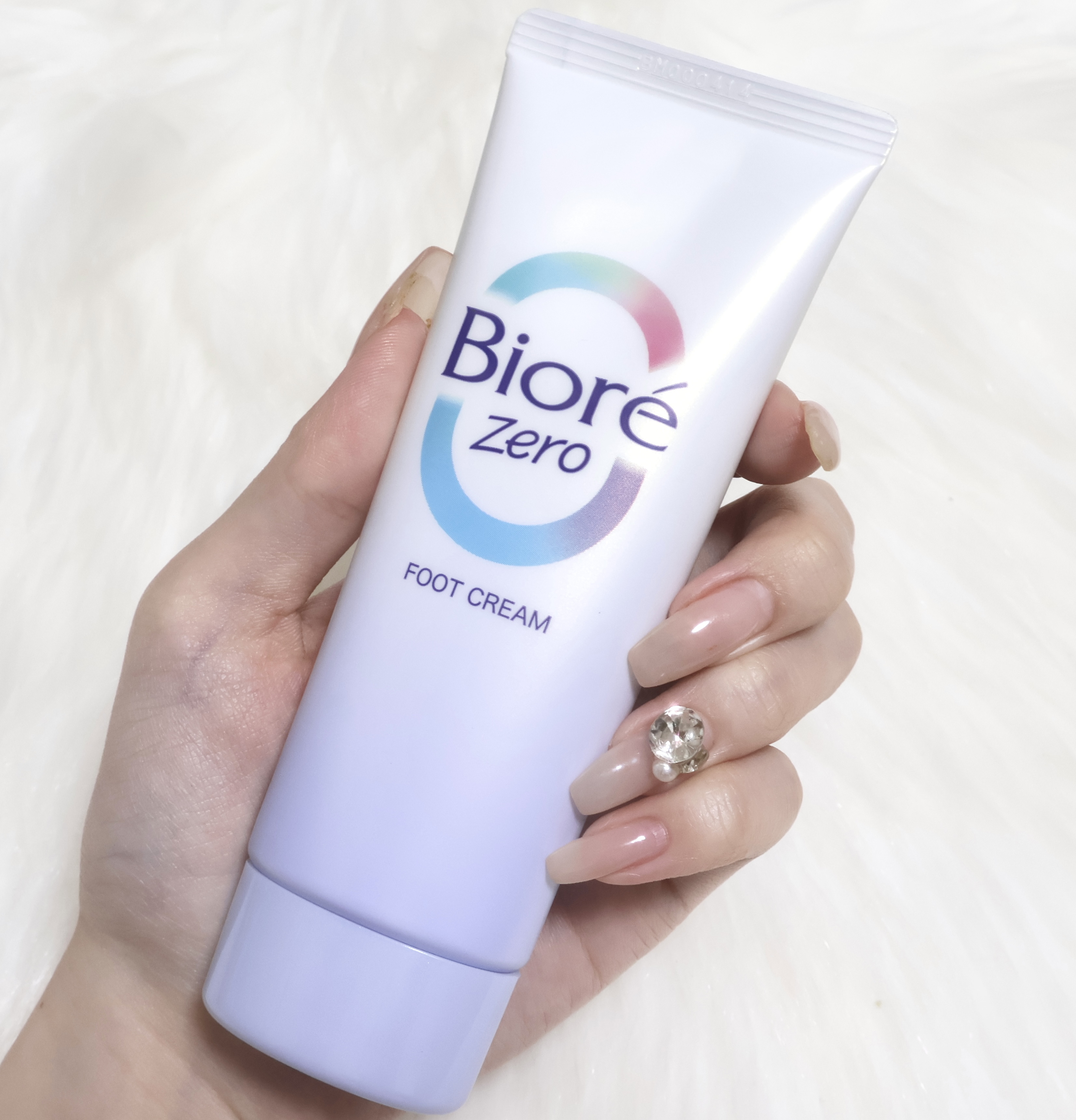 ビオレZero さらさらフットクリーム せっけんの香り/ビオレ/レッグ・フットケアを使ったクチコミ（1枚目）