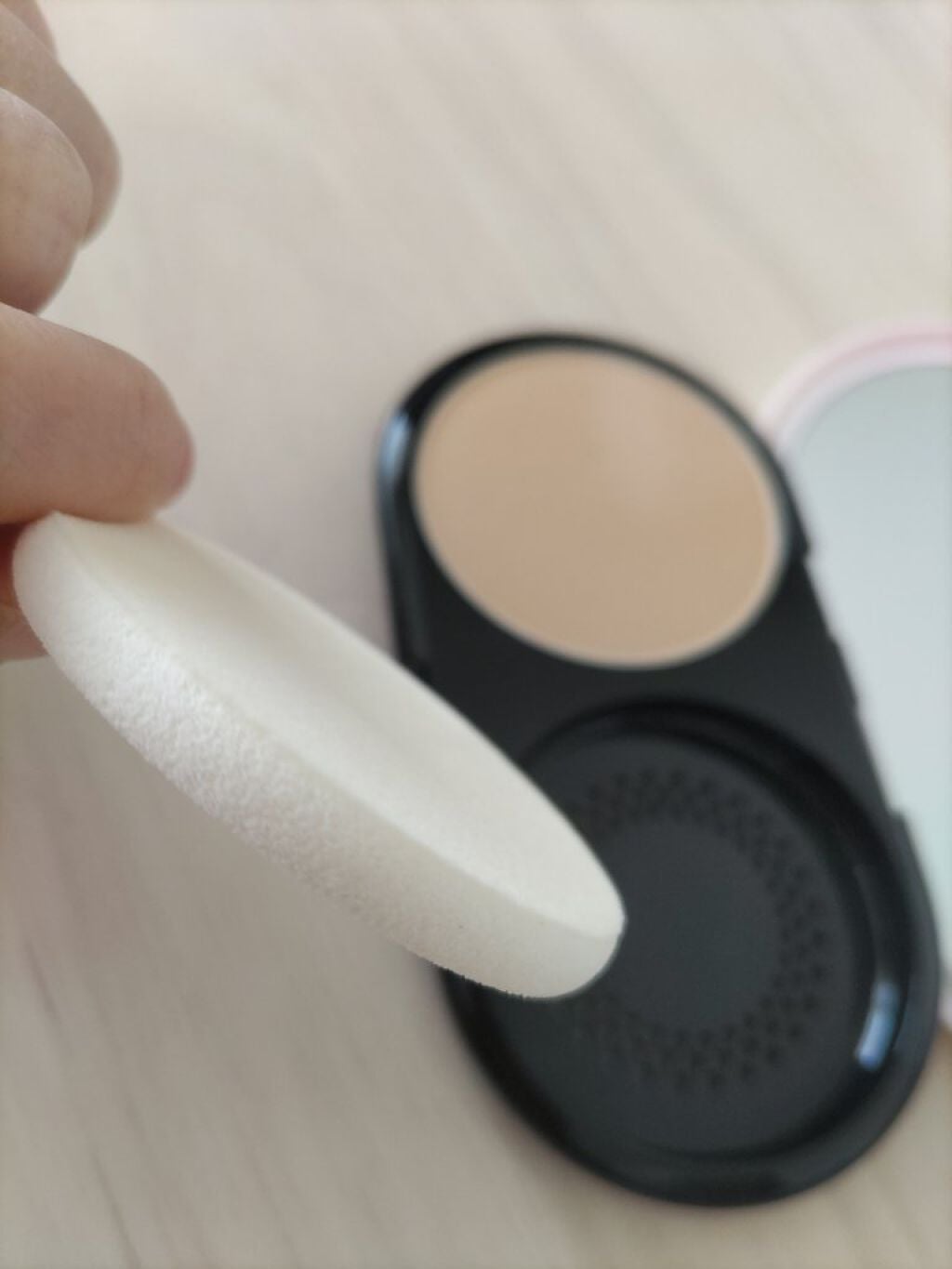 ライトフル C3 ナチュラル シルク パウダーファンデーション/M・A・C/パウダーファンデーションを使ったクチコミ(3枚目)