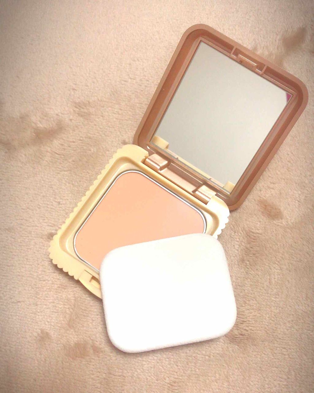 マシュマロフィニッシュファンデーション/キャンメイク/パウダーファンデーションを使ったクチコミ(2枚目)