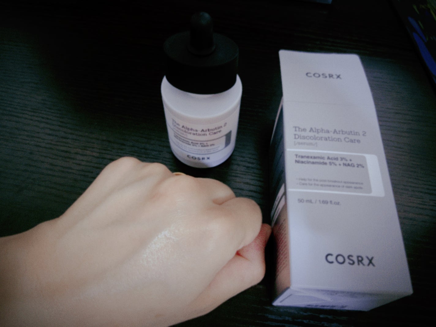 RXザ・アルファアルブチン2 ニキビ跡ケアセラム/COSRX/美容液を使ったクチコミ(3枚目)