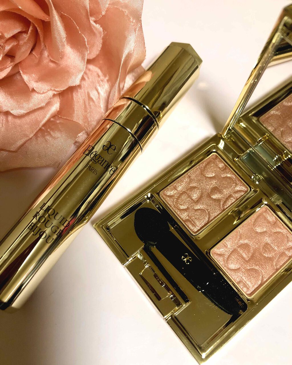 エレガンス リクイッド ルージュ ビジュー/Elégance/口紅を使ったクチコミ（1枚目）