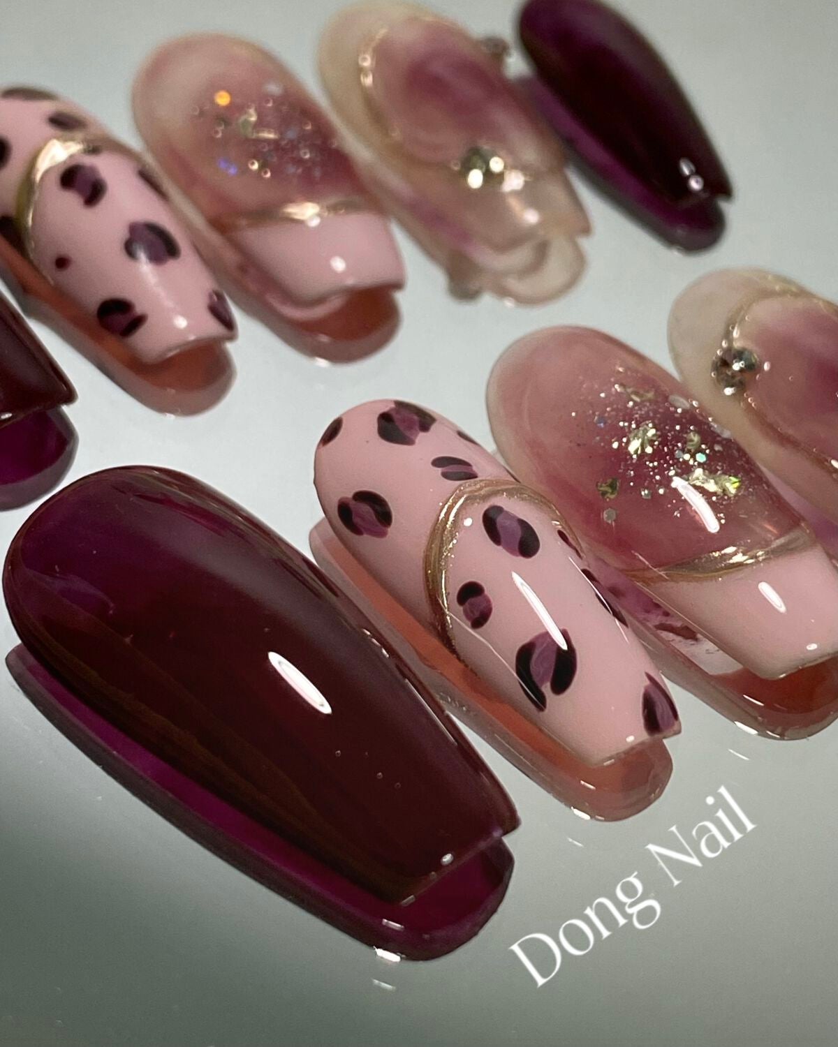 lele on LIPS 「春はもうすぐ来ます、春のネイルを分かち合いましょう💗私を見て購..」(1枚目)