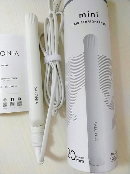 SALONIA ミニストレートヘアアイロン/SALONIA/ストレートアイロンを使ったクチコミ(2枚目)