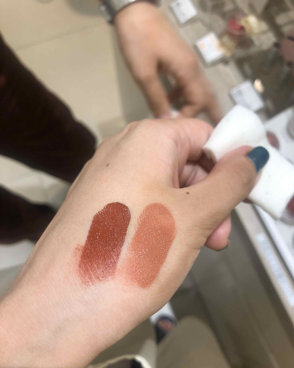 ファンパウダーブラシ(旧)/ローラ メルシエ/メイクブラシを使ったクチコミ（2枚目）