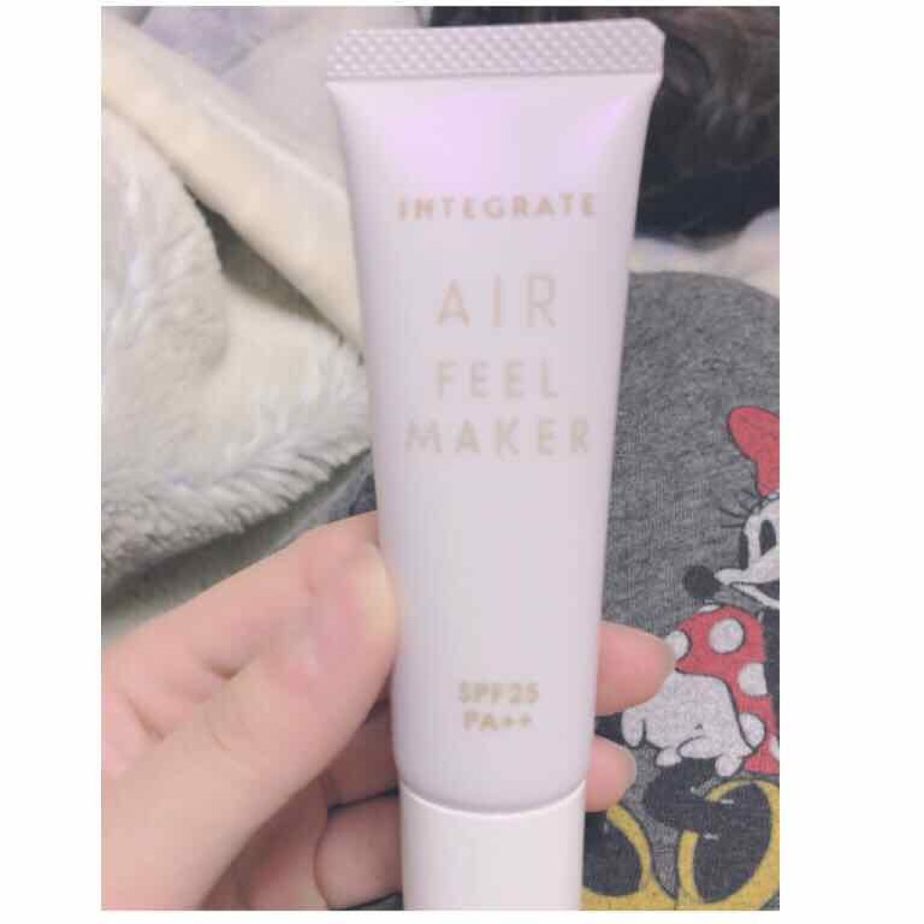 エアフィールメーカー ラベンダーカラー/インテグレート/化粧下地を使ったクチコミ（1枚目）