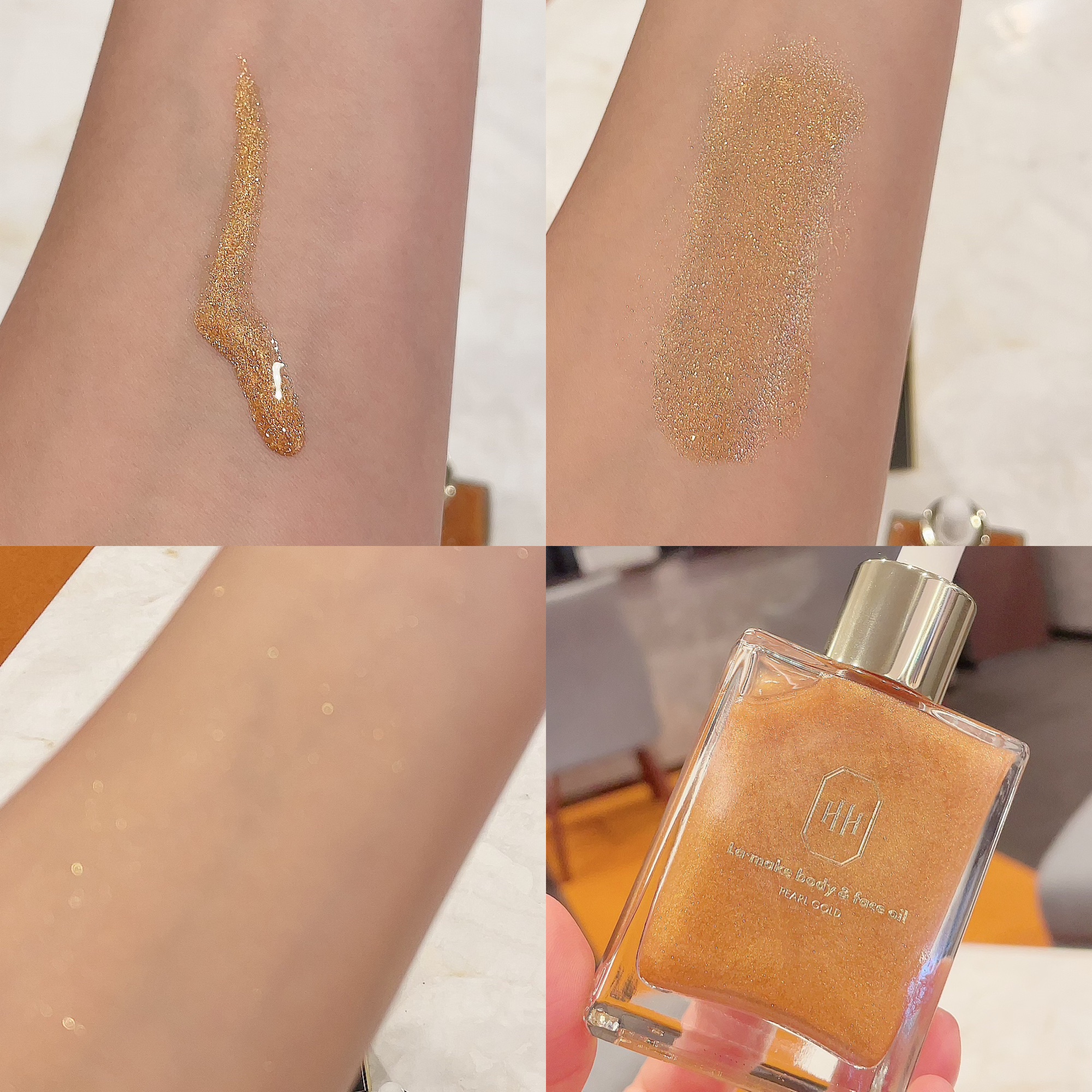 ラ・メイク ボディ&フェイスオイル/H×H/ボディオイルを使ったクチコミ（3枚目）