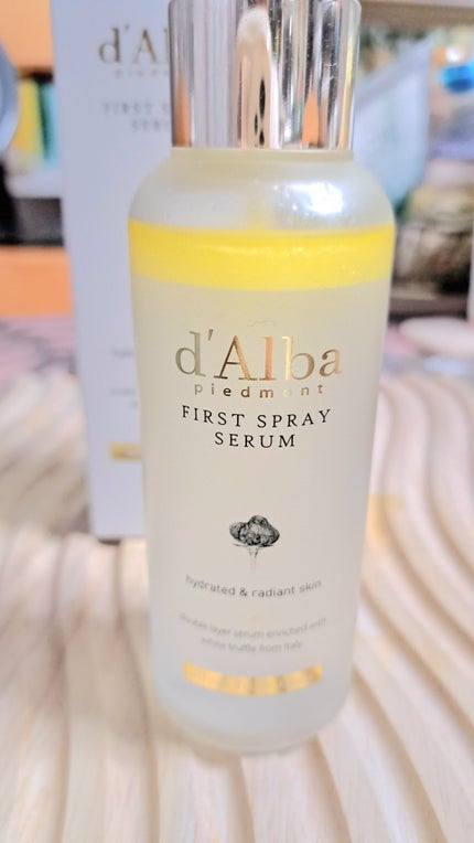 ダルバ ホワイトトリュフファーストスプレーセラム/ダルバ/ミスト状化粧水を使ったクチコミ(3枚目)