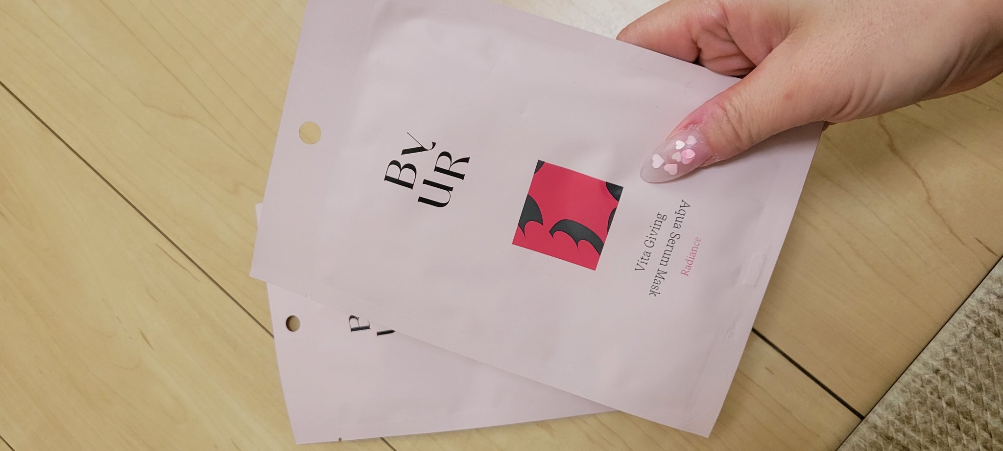 ビタギビング アクアセラムマスク 25mL×4 枚セット/ByUR/シートマスク・パックを使ったクチコミ（2枚目）