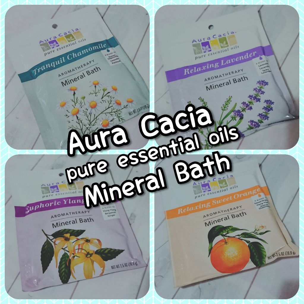 アロマテラピーミネラルバス/Aura Cacia/無機塩系入浴剤を使ったクチコミ（1枚目）
