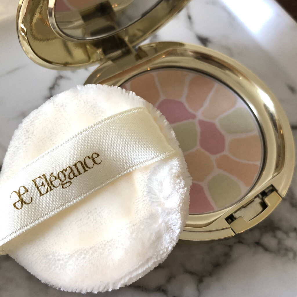 ラ プードル オートニュアンス/Elégance/プレストパウダーを使ったクチコミ（2枚目）