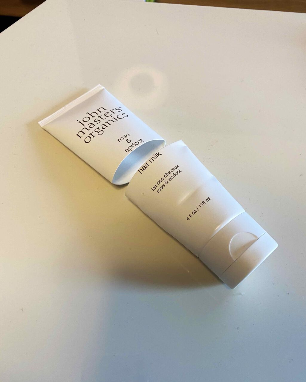 R＆A ヘアミルク/john masters organics/ヘアミルクを使ったクチコミ（1枚目）