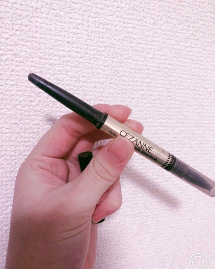 ブラシ付きアイブロウ繰り出し/CEZANNE/アイブロウペンシルを使ったクチコミ(1枚目)