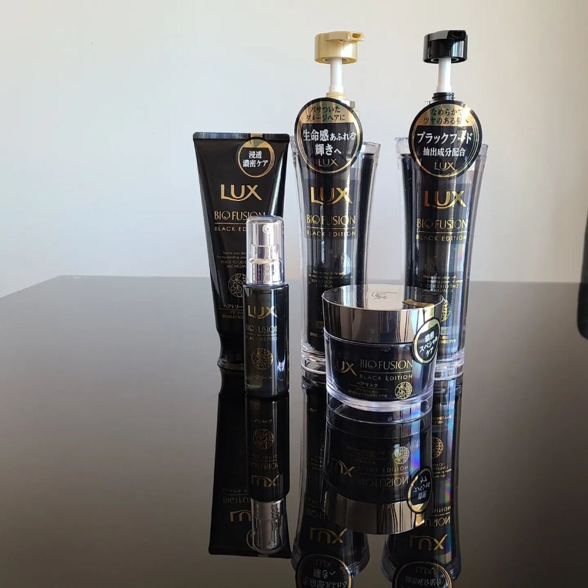 バイオフュージョン ブラックエディション/LUX/市販シャンプーを使ったクチコミ（1枚目）