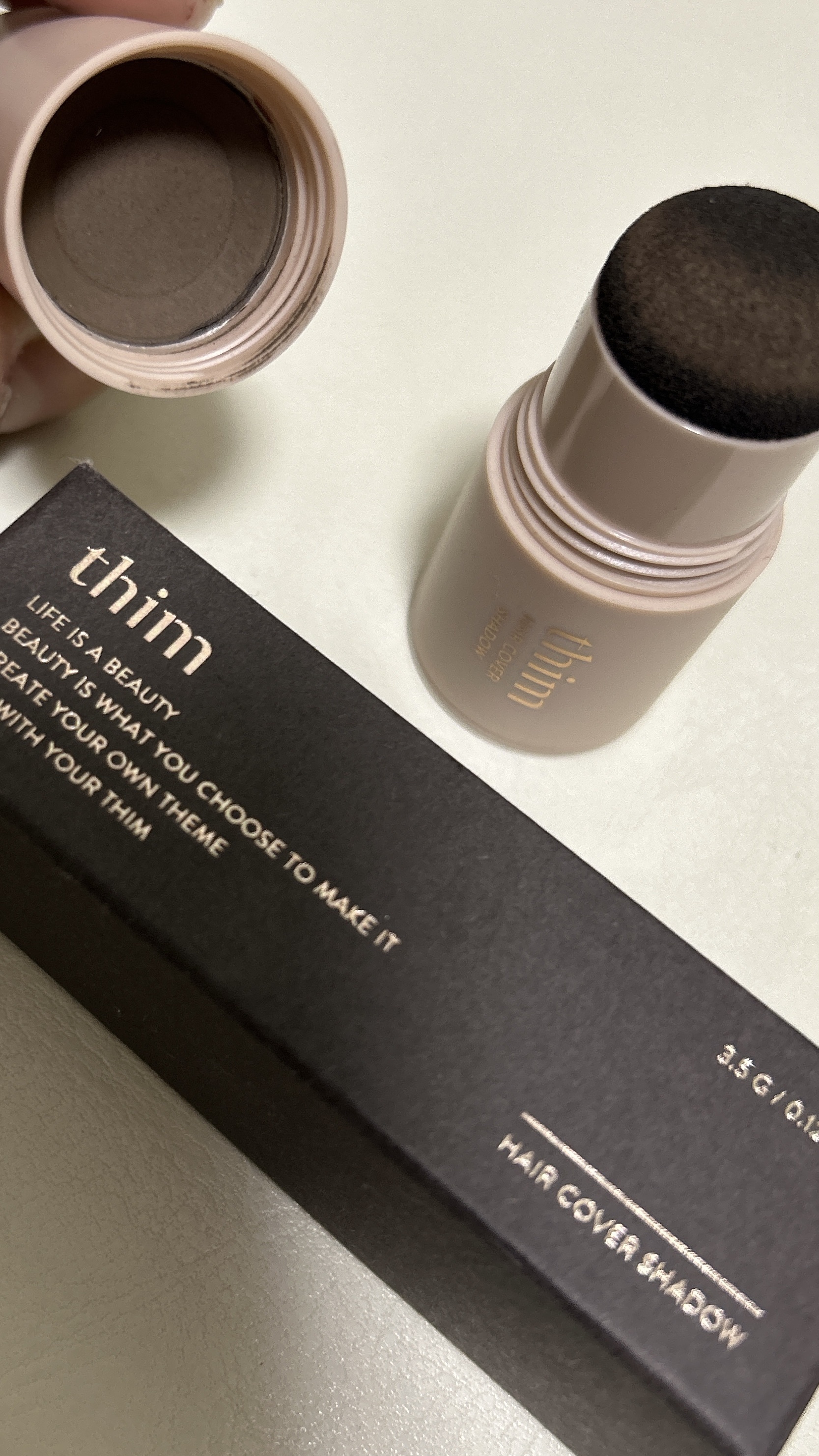 HAIR COVER SHADOW/thim/その他スタイリングを使ったクチコミ（1枚目）