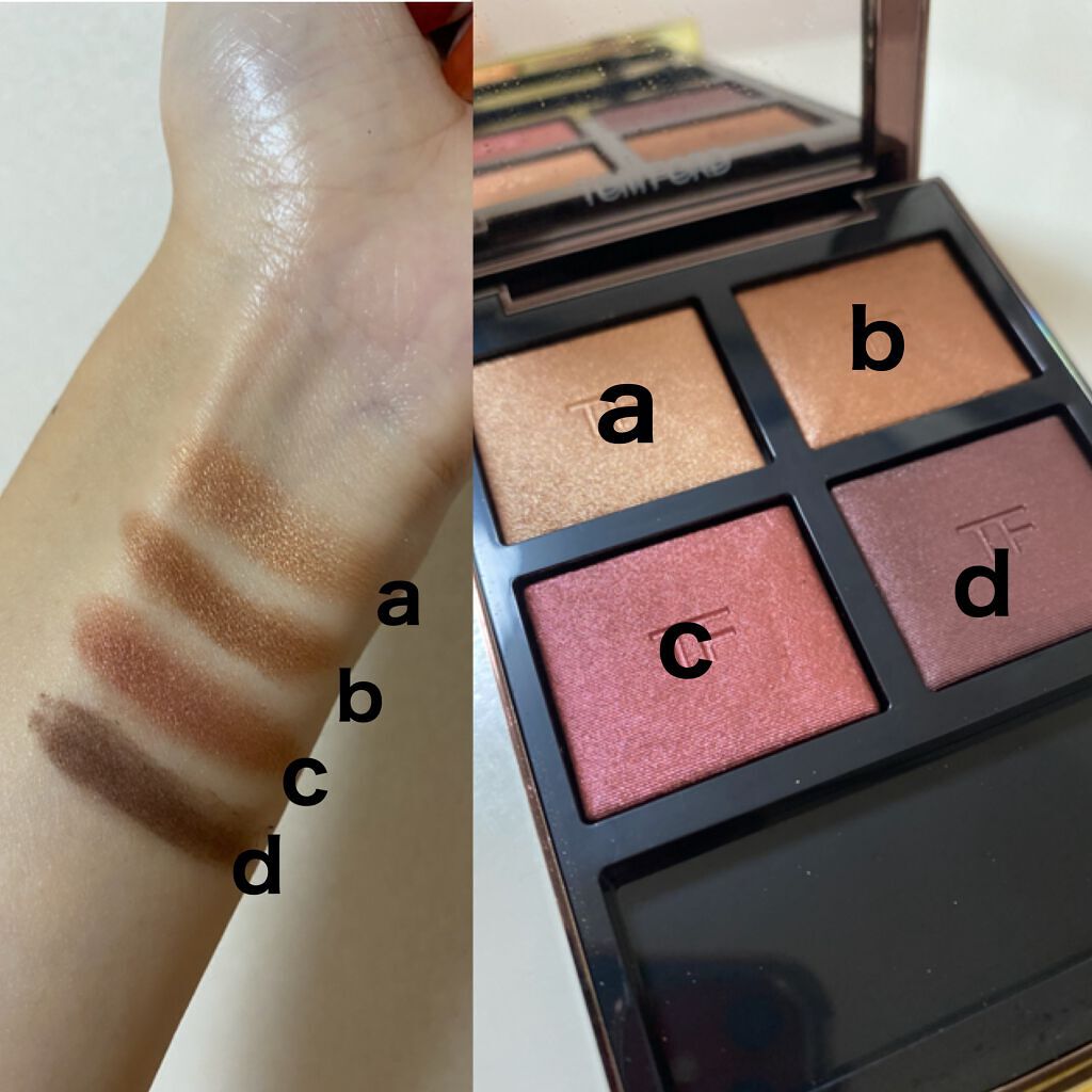 アイ カラー クォード/TOM FORD BEAUTY/アイシャドウパレットを使ったクチコミ（2枚目）