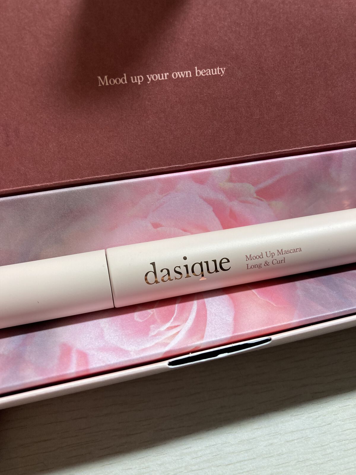 ムードアップマスカラ ロング&カール/dasique/マスカラを使ったクチコミ（2枚目）