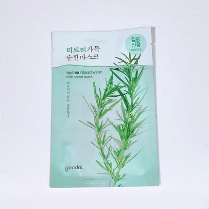ティーツリーエキスマイルドシートマスク/goodal/シートマスク・パックを使ったクチコミ(1枚目)