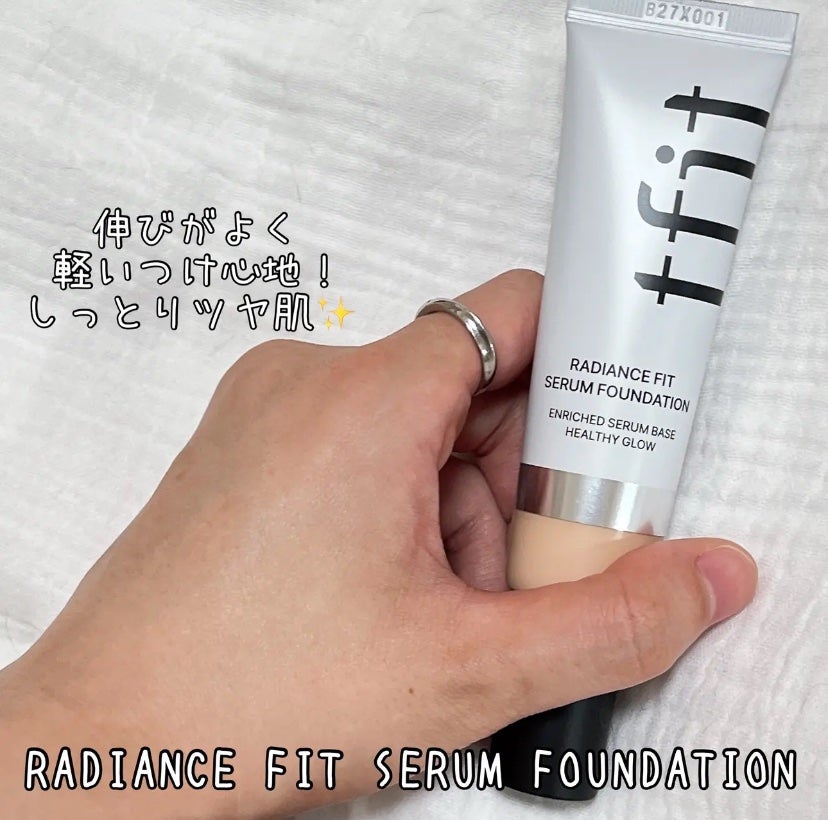 ラディアンスフィットセラムファンデーション/TFIT/リキッドファンデーションを使ったクチコミ(1枚目)
