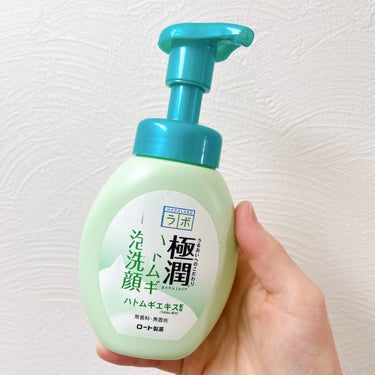 極潤 ハトムギ泡洗顔 160ml（ポンプ）/肌ラボ/泡洗顔の画像