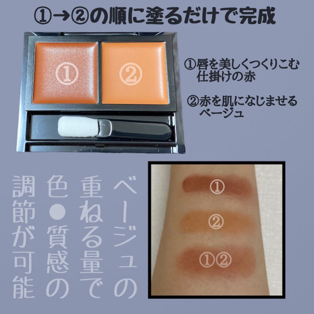 レッドヌードルージュ (エアリーマット)/KATE/口紅を使ったクチコミ(3枚目)