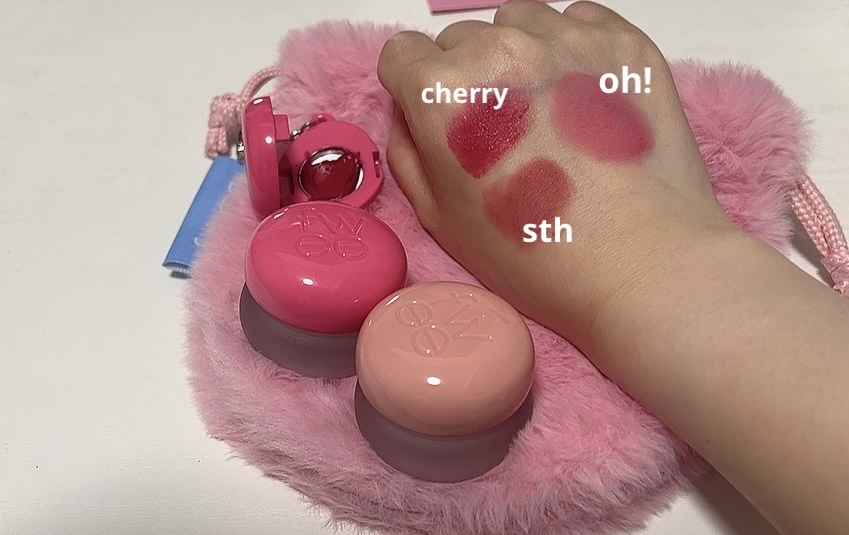 リップアンドチーク ブラーリープリンポット/fwee/口紅を使ったクチコミ（1枚目）