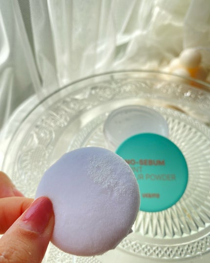 ノーセバムミントブラーパウダー /Vertty/ルースパウダーを使ったクチコミ(6枚目)