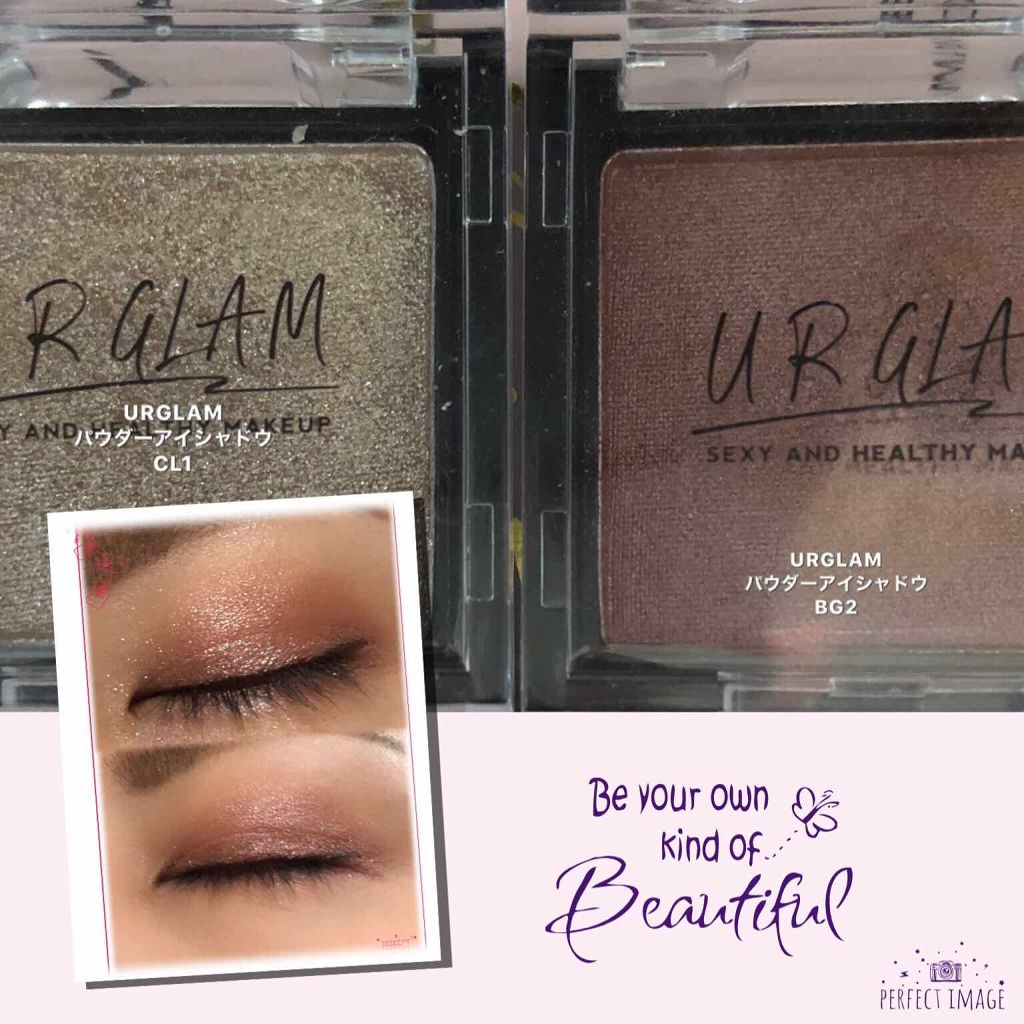 UR GLAM POWDER EYESHADOW/U R GLAM/単色アイシャドウを使ったクチコミ(2枚目)
