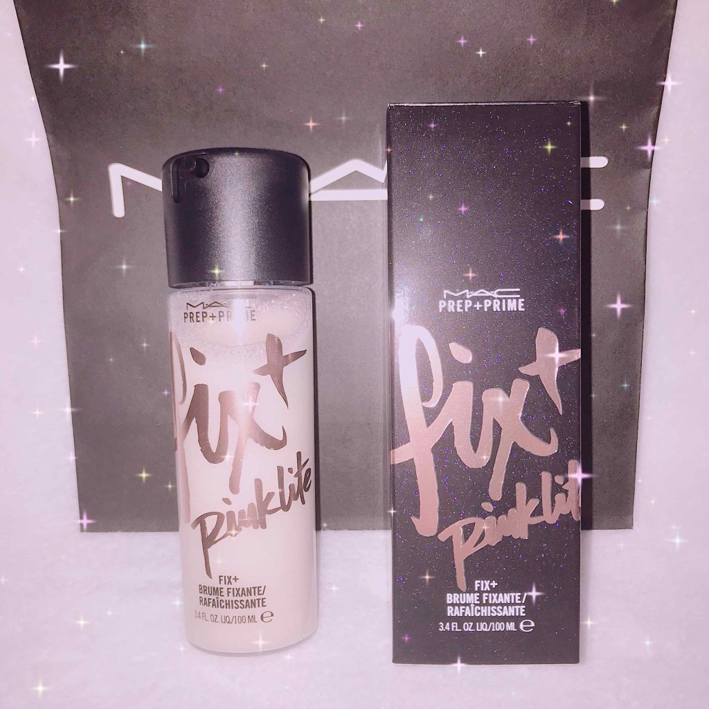 プレップ プライム フィックス+ ゴールドライト／ピンクライト/M・A・C/ミスト状化粧水を使ったクチコミ（1枚目）