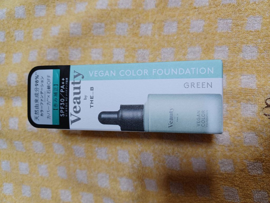ヴィーガン カラーファンデーション/Veauty by THE_B/リキッドファンデーションを使ったクチコミ(2枚目)