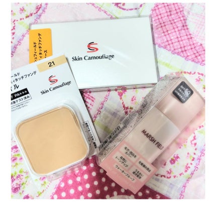 マーシュフィールド SC クリーミィタッチファンデ/マーシュ・フィールド/クリーム・エマルジョンファンデーションを使ったクチコミ(2枚目)