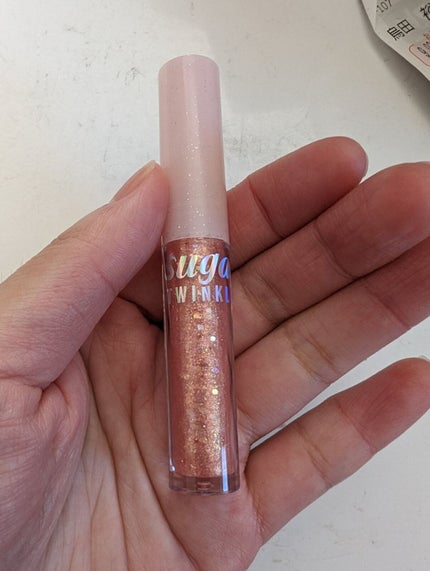 シュガー トゥインクル リキッド グリッター/PERIPERA/グリッターを使ったクチコミ(1枚目)