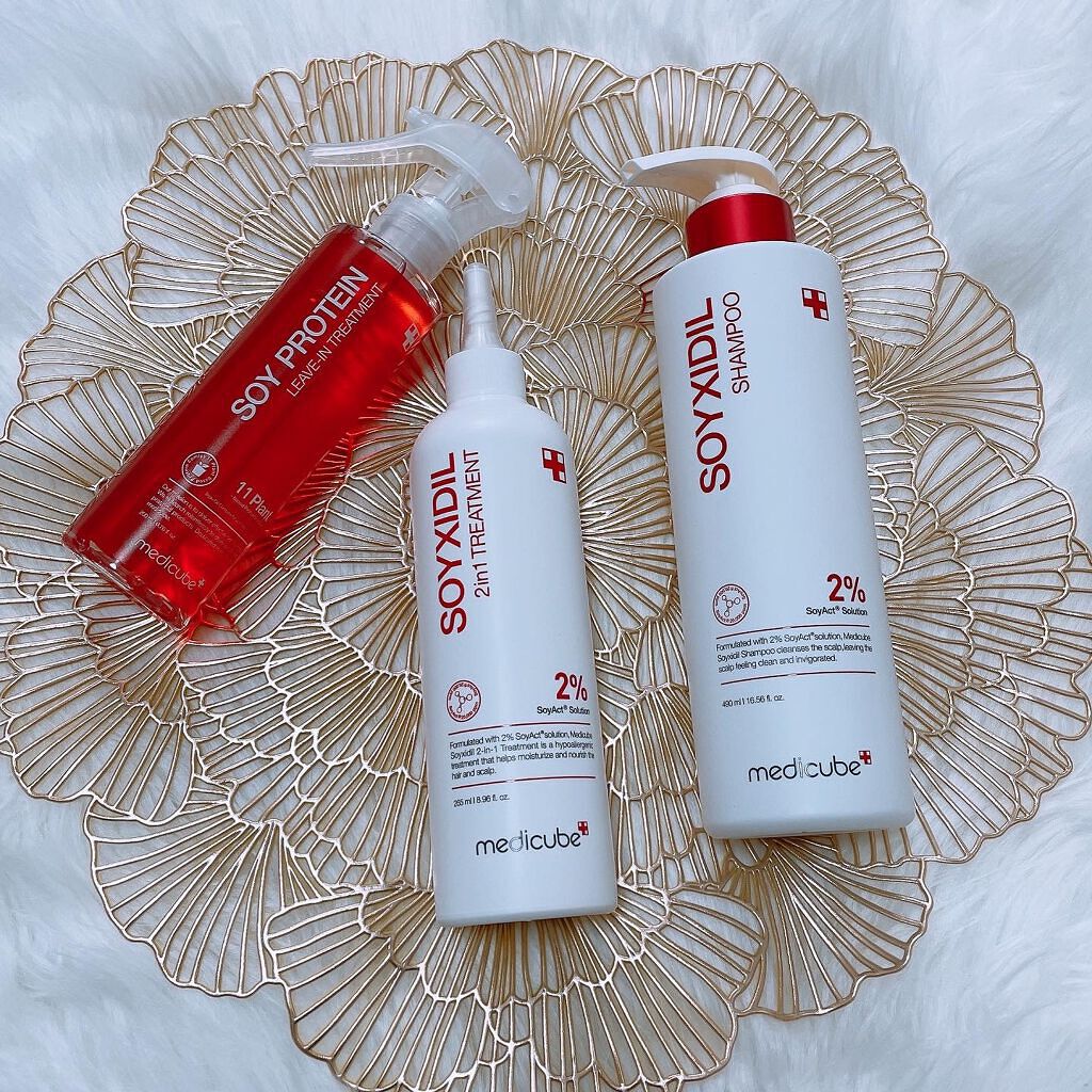 イソフラボンシャンプー/MEDICUBE/市販シャンプーを使ったクチコミ(5枚目)