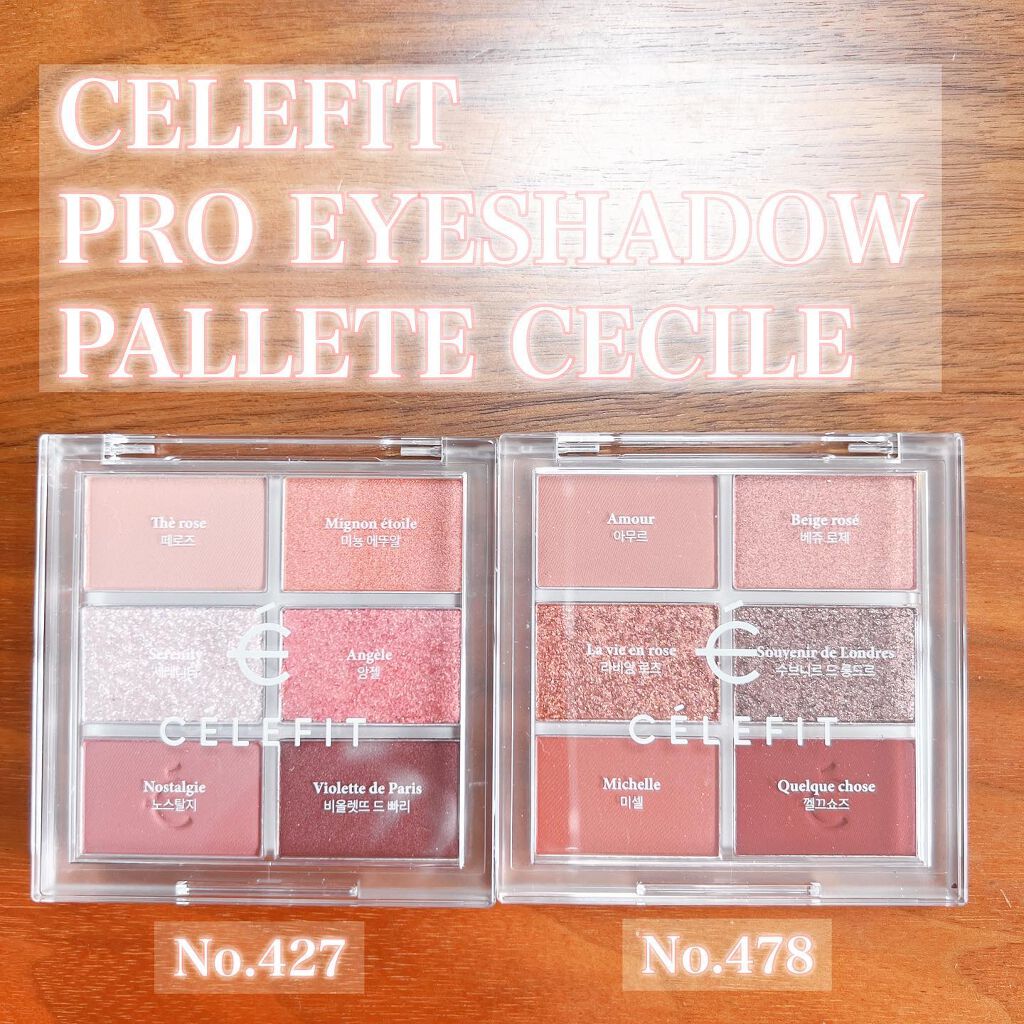 プロアイシャドウパレットセシル/CELEFIT/アイシャドウパレットを使ったクチコミ（1枚目）
