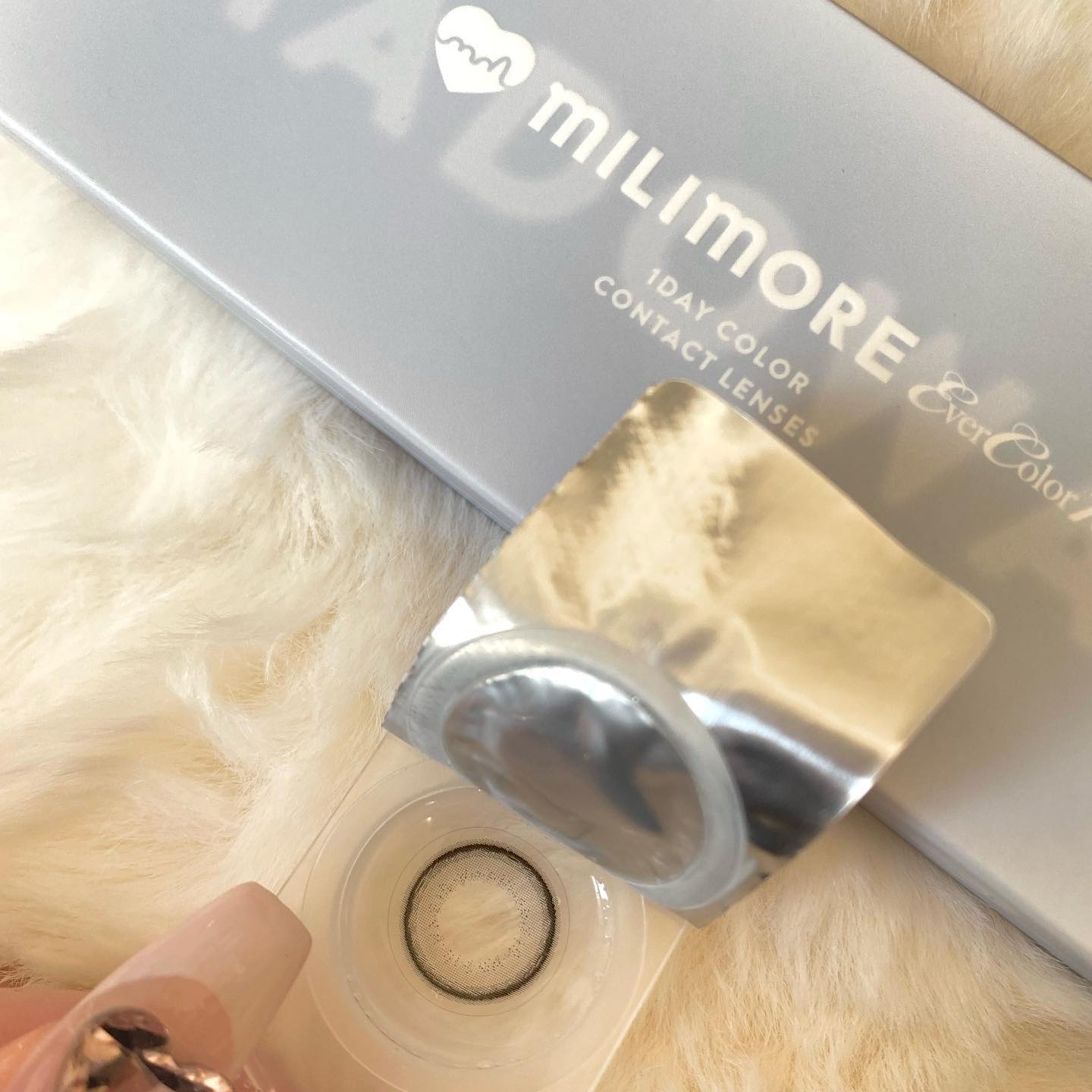 エバーカラーワンデーミリモア まどわせパール/エバーカラー/ワンデー（１DAY）カラコンを使ったクチコミ（3枚目）