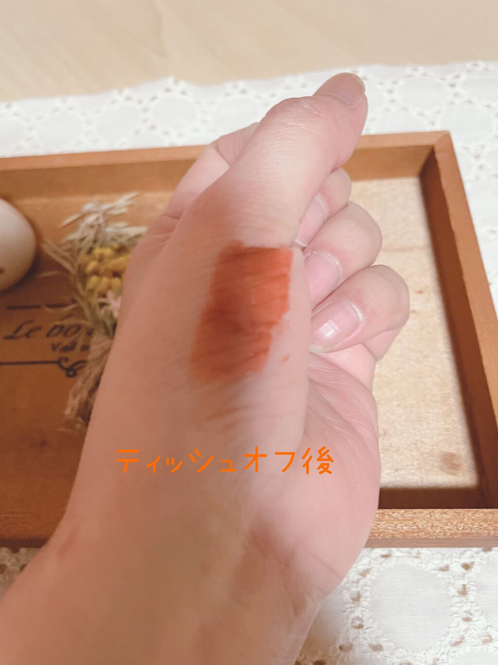 &be リキッドルージュ/&be/口紅を使ったクチコミ(4枚目)