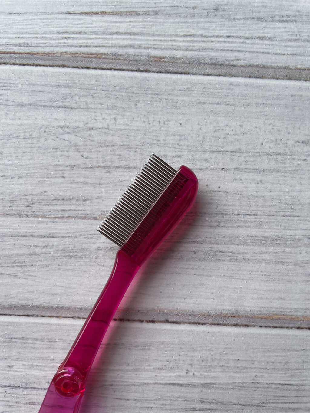 マスカラコーム メタルN（ナチュラル）/チャスティ/その他化粧小物を使ったクチコミ（2枚目）