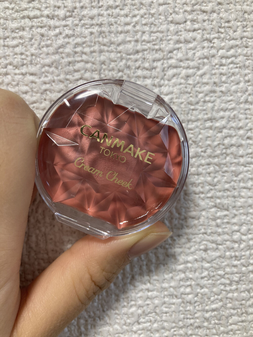 クリームチーク/キャンメイク/ジェル・クリームチークを使ったクチコミ（1枚目）